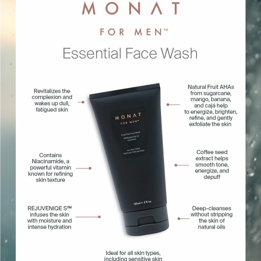 For Men Essential Face Wash